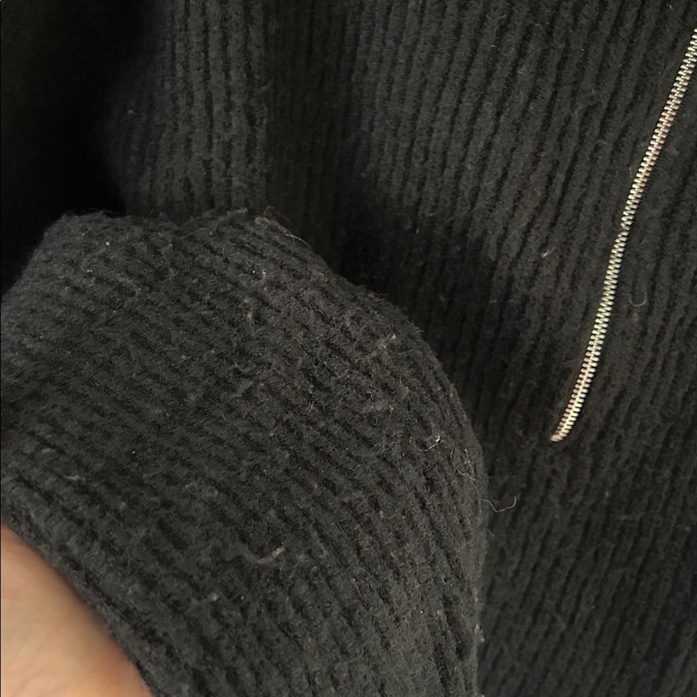 For Love and Lemons funnel neck zip sweater - Picture 6 of 6